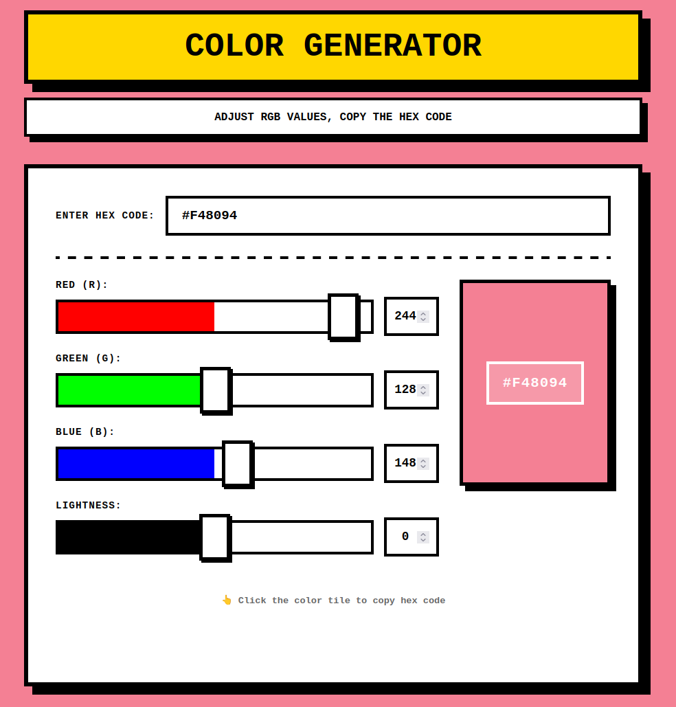 Color Generator